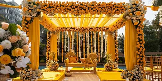 Wedding decoration by Ashrafi Tent House